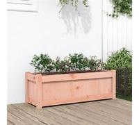 Jardinière 90x31x31 cm bois massif douglas Rose G