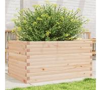 vidaXL Bac à plantes 90x60x46 cm pin massif