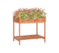 vidaXL Jardinière pour herbes aromatiques 80x60x80 cm bois massif sapin