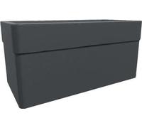 Jardinière à Roulettes EDA Carel, 80 cm, 63 L, 78 x 39 x 39 cm, Gris Anthracite