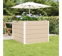 Jardinière Acier Cache-pot de jardin Bac à plantes en métal moderne vidaXL vidaX