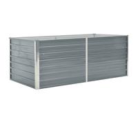 Jardinière Acier galvanisé - vidaXL - acier - gris - robuste - 160 x 80 x 45 cm 751psd62l