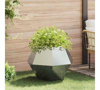 Jardinière Acier patiné Cache-pot d'extérieur Décoration de terrasse vidaXL vida