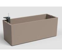 Jardinière ARTEVASI Rimini, 51 x 20 x H20 cm, 17 L, Plastique, Taupe, Intérieur/Extérieur