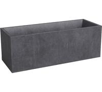 Jardinière ARTEVASI Sydney, Plastique Anthracite, 80 cm, 57 L, 79.5x29.5x29.5 cm