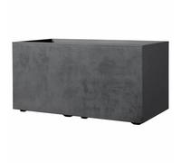 Jardinière auto-arrosante Deroma Anthracite 79 cm Plastique Rectangulaire