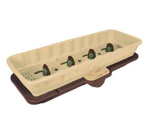 Jardinière auto-arrosante - Easyplant 3 en 1 30 L - PVC recyclé