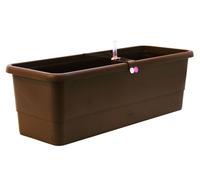 Jardinière auto-arrosante GARDENIE SMART plastique terre cuite 60cm