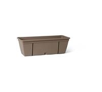 Garden ID – Kit jardinière Smart – crochet métal, réserve d'eau, écarteur – Taupe 50 cm