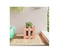 vidaXL Jardinière clôture 30x30x30 cm Douglas massif