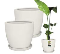 Jardinière / Bac à fleurs - KOTARBAU - Lot de 2 - Bois de pin - 60×33 cm - Résistante aux intempéries