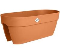 Jardinière Balconnière ELHO Vibia Campana Flower Bridge 60, Marron, 59 cm Largeur, Balcon, 100% Recyclé