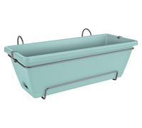 Jardinière Barcelona 50cm Terre Cuite Kit Complet Design Terre Cuite Pour Balcon - Elho