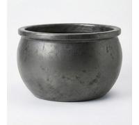 Jardinière « Bavaria » anthracite en céramique résistante au gel, pot de fleurs en grès pour jardin