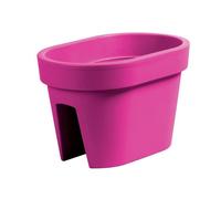 Jardinière - BOTLE - Ovale - Fuchsia - 39,5 cm - Plastique