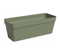 Artevasi Jardinière CAPRI Plastique rectangulaire Vert cendre L49,9×P20×H18,1 cm