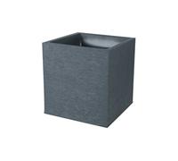 EDA Pot carré Graphite 31 L - design moderne, grande capacité, résistant - Gris anthracite