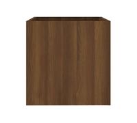 vidaXL Jardinière Chêne Marron 40x40 cm