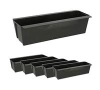 Jardinière compatible avec palettes européennes en plastique ou zinc.