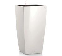 Lechuza Cubico Premium 40 Kit Complet Blanc Brillant, 40 x 40 x 75 cm