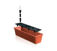 Jardinière de balcon Prosperplast 11 L en terre cuite AVEC SYSTEME D'ARROSAGE 60 x 18 x 14 cm