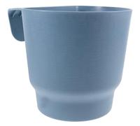 Jardinière de Balcon Suspendue Ronde en Plastique, Design Épaissi