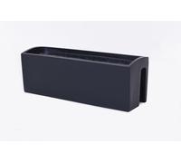 Jardinière de balcon VIVANNO en fibre de verre BALKONA CLASSIC, anthracite mat - 60 x 19 x 22 cm