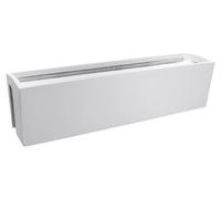 Jardinière de balcon VIVANNO en fibre de verre BALKONA CLASSIC, blanc mat - 80 x 19 x 22 cm