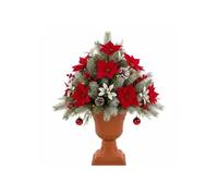 Jardinière Décorative - Botle - Ø 23 Cm H 35 Cm - Plastique Durable - Couleur Terracotta - Design Classique Multicolore