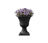 Jardinière Décorative - Botle - Modèle Sur Socle - Graphite - Ø 27 Cm - H 40 Cm Multicolore