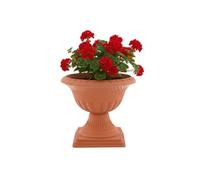Jardinière Décorative Sur Pied - Botle - Graphite - Ø 28 Cm - H 29 Cm - Plastique Durable Multicolore