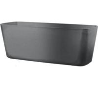 Jardinière Deroma Origin, 59x22,6 cm, 18 L, Gris, Plastique Recyclé