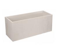 Jardinière EDA, 98 litres – 99,5 x 39,5 cm – Hauteur 43,5 cm – Beige