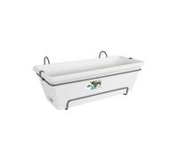 Jardinière Elho Barcelona All In 1 50 X 20 Cm Blanc Multicolore