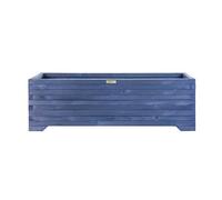 Jardinière en bois Greenspot Timber - 120x35cm Anthracite