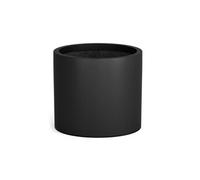 Jardinière - - en fibre de pierre - pour intérieur/extérieur - noir