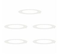 Jardinière en plastique - vidaXL - Blanche - Grand modèle - Pliable - 90x90 cm