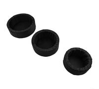 Jardinière flottante pour plantes aquatiques, panier de nénuphar en tissu non tissé avec protection des racines de poisson, décoration de jardin, noir, grande taille (L+ M + S)
