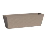 Jardinière - GARDEN ID - Green Care Impact Taupe - 50 x 16 x 16 cm - Garanti 10ans - 100% recyclé - UV/gel résistant