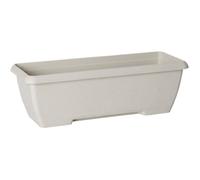 Jardinière - GARDEN ID Teramo - Blanc 60 cm - Solidité - Réserve d'eau intégrée - Recyclé & 100% recyclable - Volume pour plantes