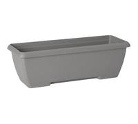 Jardinière - GARDEN ID Teramo - Noir 60 cm - Solidité - Réserve d'eau intégrée - Recyclé & 100% recyclable - Volume pour plantes