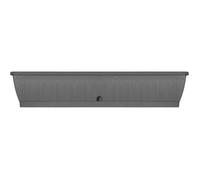 Jardiniere - GARDEN ID Terraflor - Anthracite 100 cm - Solidité - Réserve d'eau - Recyclé & 100% recyclable - Volume pour plantes.