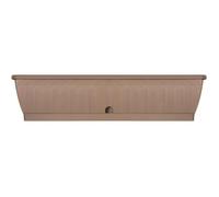 Jardiniere - GARDEN ID Terraflor - Taupe 80 cm - Solidité - Réserve d'eau - Recyclé & 100% recyclable - Volume pour plantes.