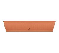 Jardinière - GARDEN ID Terraflor - Terra 100 cm - Solidité - Réserve d'eau - Recyclé & 100% recyclable - Volume pour plantes.