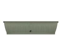 Jardiniere - GARDEN ID Terraflor - Vert de gris 80 cm - Solidité - Réserve d'eau - Recyclé & 100% recyclable - Volume pour plantes.