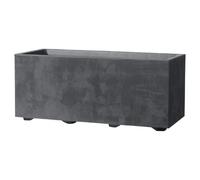 Jardiniere Muret - DEROMA - Millennium R - Anthracite - A réserve d'eau - 59 cm