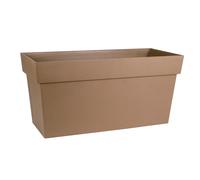 Jardinière Muret Toscane 79 x 36 x 39 cm Taupe - EDA