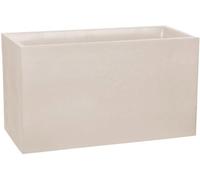 Jardinière Muret Volcania EDA, 116 L, 99,5 x 39,5 x 60 cm, Beige Calcaire, Intérieur/Extérieur,Reproduction Pierre