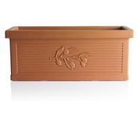 Jardinière - Oliva - 100 x 44 x 39 cm - Marron