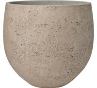Jardinière Orb Grey Washed - D32xH28cm - Pot de fleurs moderne aspect pierre
